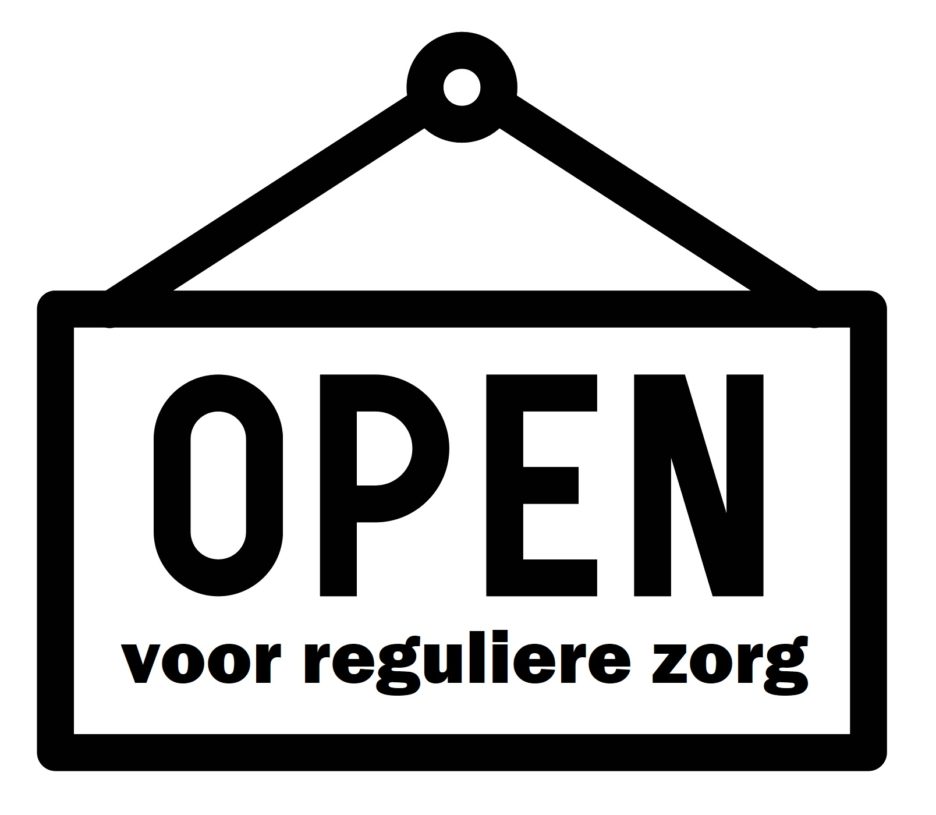 open voor reguliere zorg