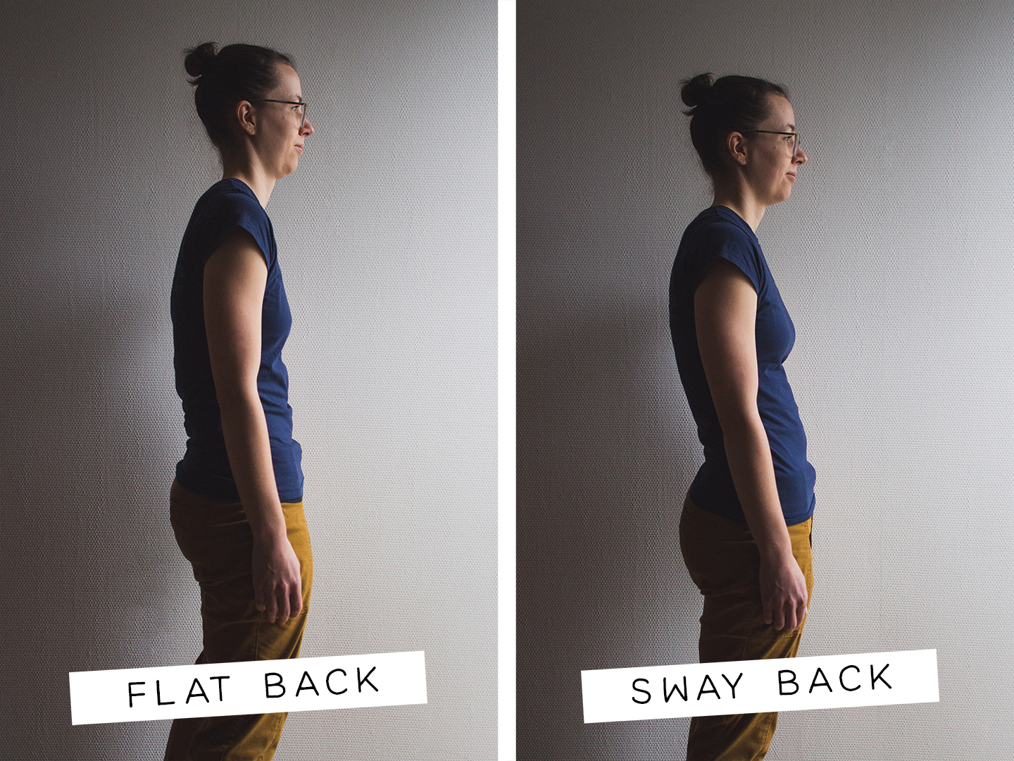 flatback & sway back