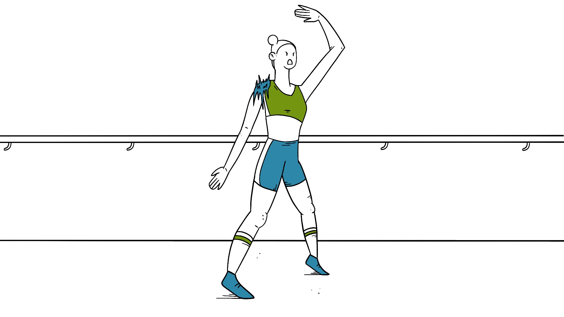 Frozen Shoulder Ballerina